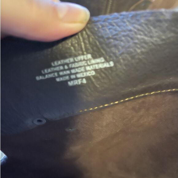 Born Womans 9 Moana Heavy Leather Western Riding Boots Motorcycle Buckle Brown - Picture 9 of 11